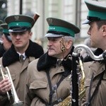 Odsłonięcie pomnika J. Piłsudskiego w Nowym Sączu