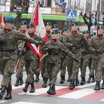 Odsłonięcie pomnika J. Piłsudskiego w Nowym Sączu