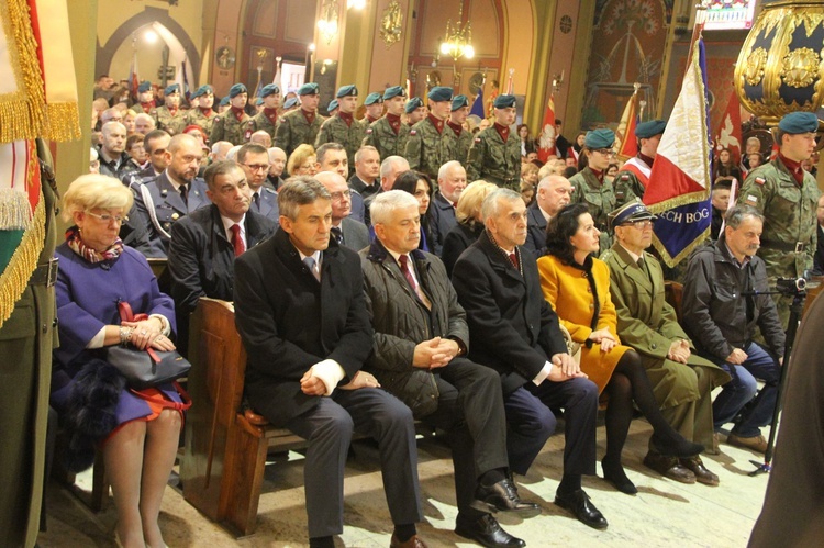 Odsłonięcie pomnika J. Piłsudskiego w Nowym Sączu