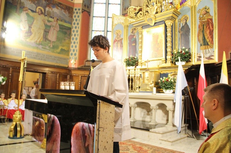Odsłonięcie pomnika J. Piłsudskiego w Nowym Sączu