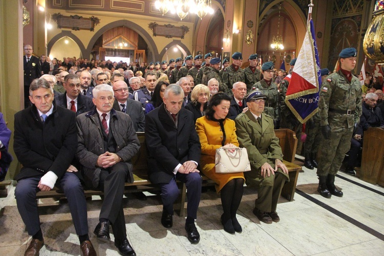 Odsłonięcie pomnika J. Piłsudskiego w Nowym Sączu