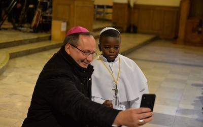 Bp Muskus zrobił sobie selfie z... papieżem