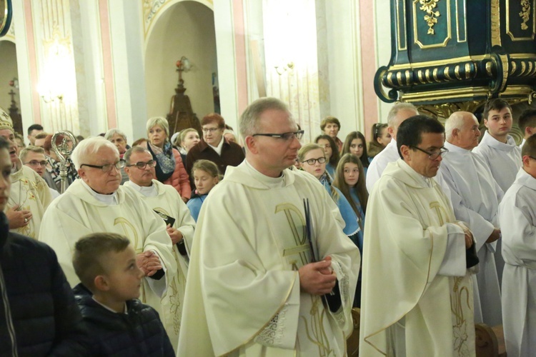 Poświęcenie ołtarza, plebanii i kaplicy