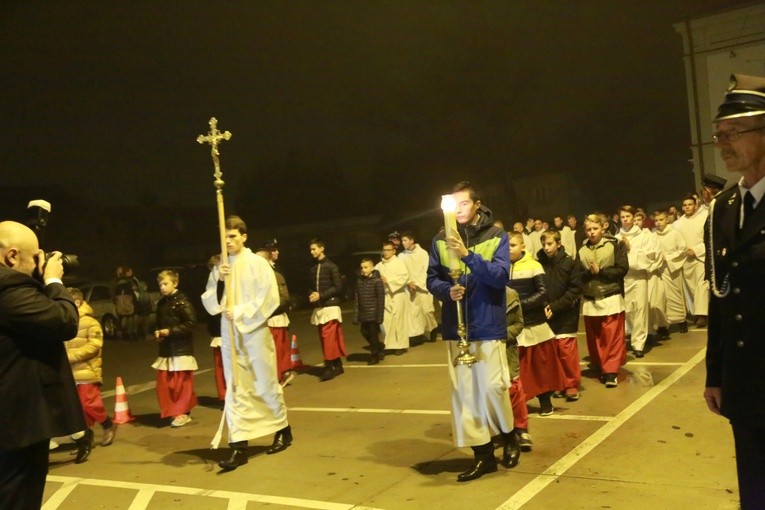 Poświęcenie ołtarza, plebanii i kaplicy