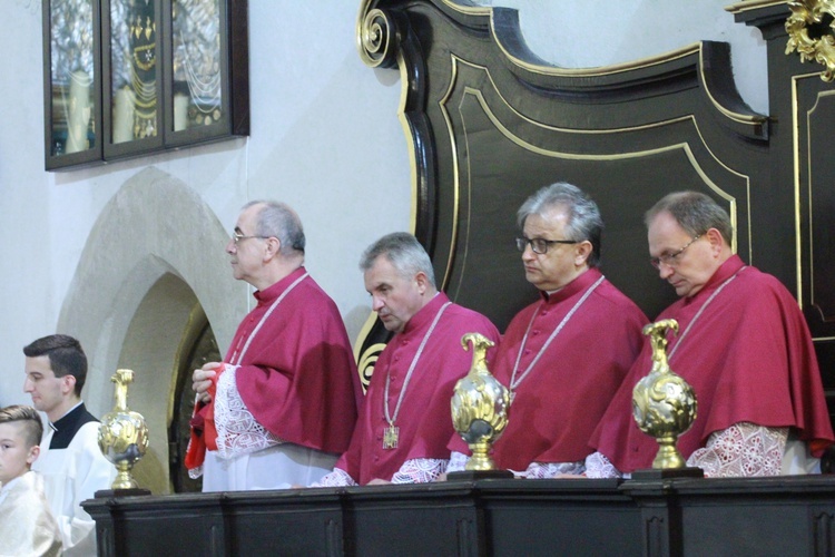 Poświęcenie ołtarza, plebanii i kaplicy