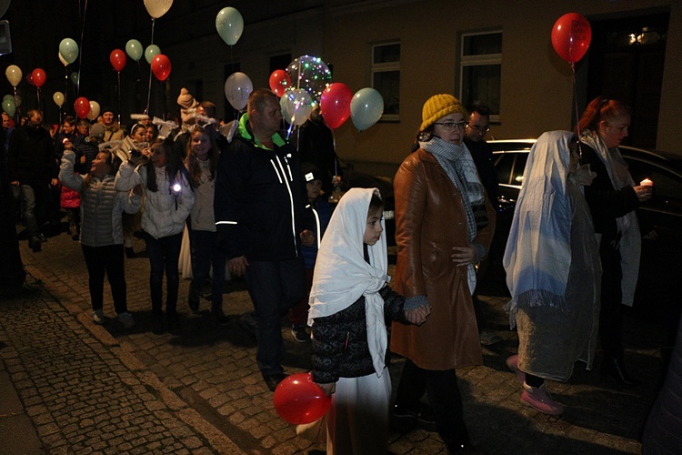 Marsz Wszystkich Świętych w Kątach Wrocławskich 2018