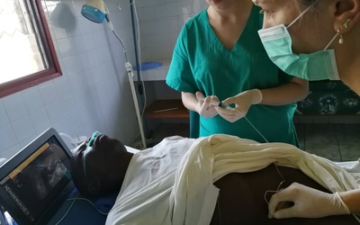 Polscy lekarze są w szpitalu w Bagandou