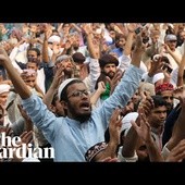 Asia Bibi: protests erupt in Pakistan after blasphemy conviction overturned