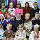 Bal Wszystkich Świętych w przedszkolu u służebniczek w Rydułtowach