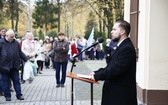 Nabożeństwo na cmentarzu Centralnym w Gliwicach