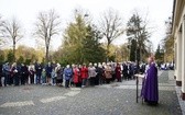 Nabożeństwo na cmentarzu Centralnym w Gliwicach