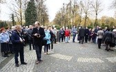 Nabożeństwo na cmentarzu Centralnym w Gliwicach