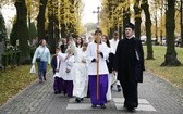 Nabożeństwo na cmentarzu Centralnym w Gliwicach