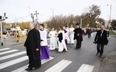 Nabożeństwo na cmentarzu Centralnym w Gliwicach