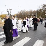 Nabożeństwo na cmentarzu Centralnym w Gliwicach
