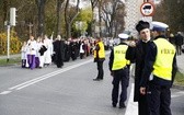 Nabożeństwo na cmentarzu Centralnym w Gliwicach