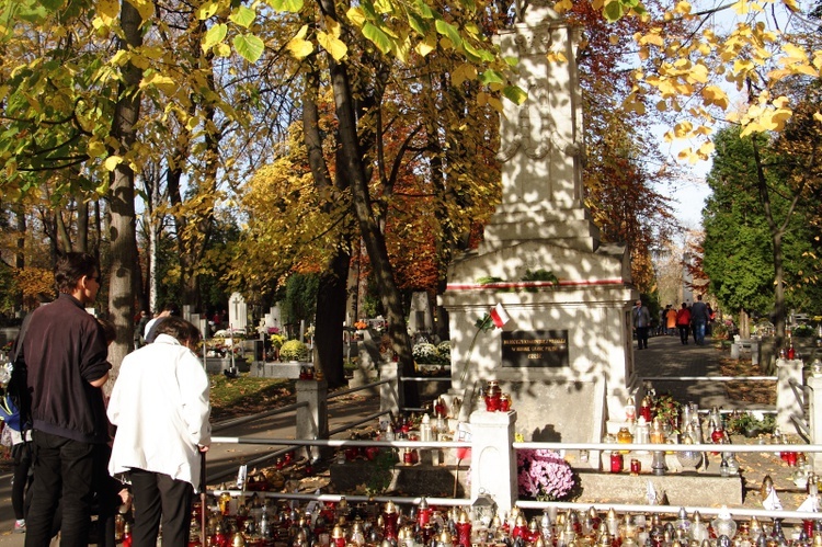 Dzień Zaduszny na cmentarzu Rakowickim 2018