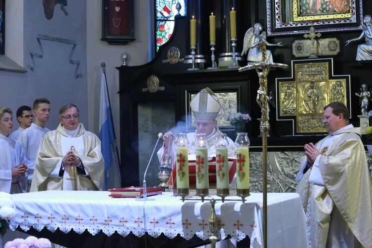 Abp Mokrzycki w Borzęcinie Dolnym