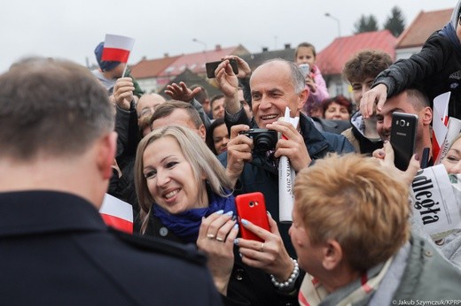 Prezydent w Zakliczynie