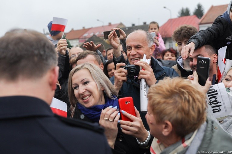 Prezydent w Zakliczynie