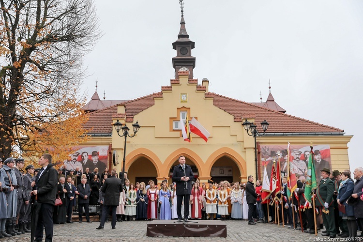 Prezydent w Zakliczynie