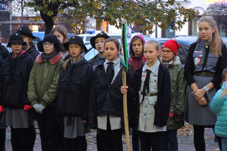 Świętowanie harcerzy ZHR z Niepodległą