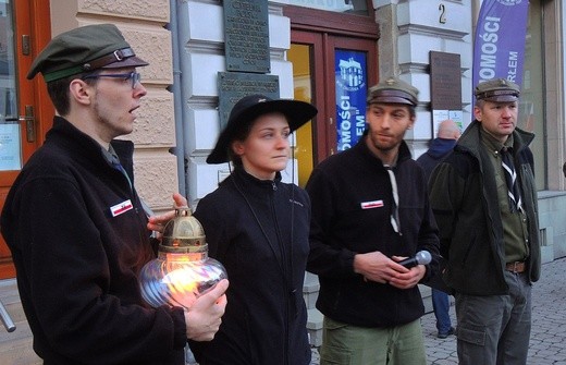 Świętowanie harcerzy ZHR z Niepodległą