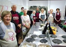 Spotkanie kulinarne rozpoczęło się na zamku Czocha,  a później przeniosło się do Biedrzychowic.