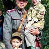 Krzysztof Neścior w mundurze legionisty.