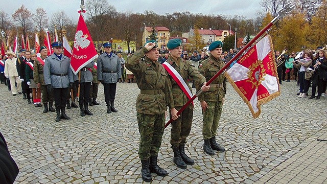 Obchody odzyskania niepodległości w Ostrowcu Świętokrzyskim.
