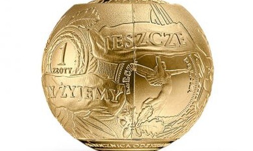 Pierwsze w Polsce pieniądze w kształcie kuli