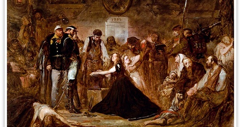 Polsko, zrzuć kajdany. Nie ukończony obraz Jana Matejki