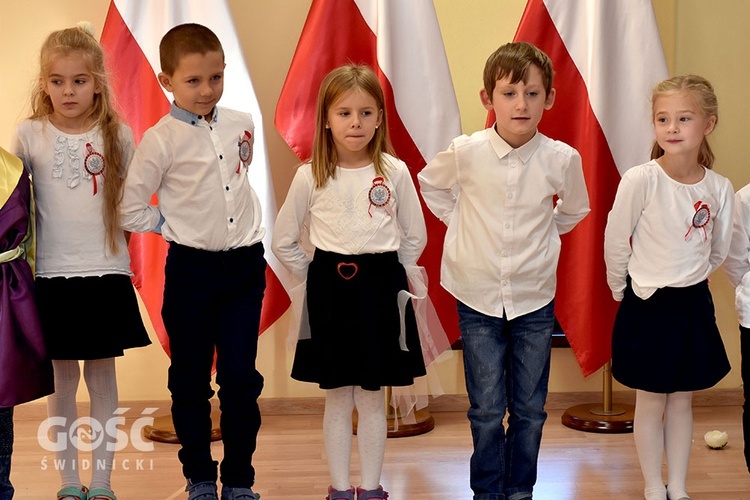 Akademia z okazji 11 listopada w przedszkolu sióstr prezentek