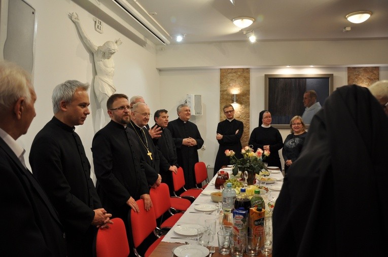 Poświęcenie kaplicy w Domu Miłosierdzia