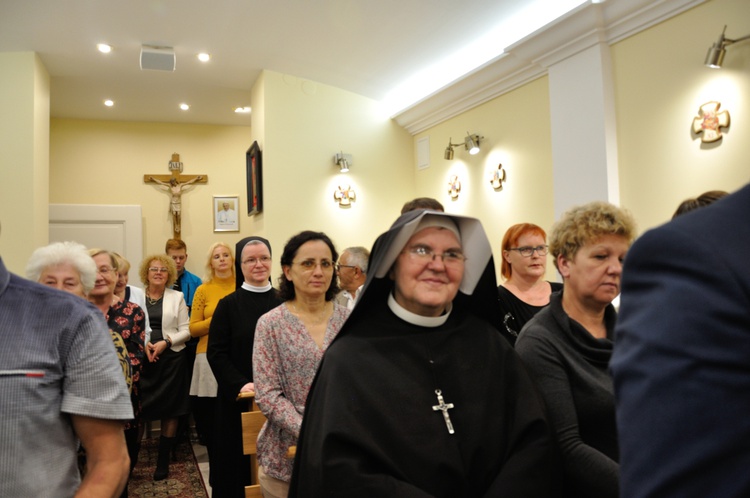 Poświęcenie kaplicy w Domu Miłosierdzia