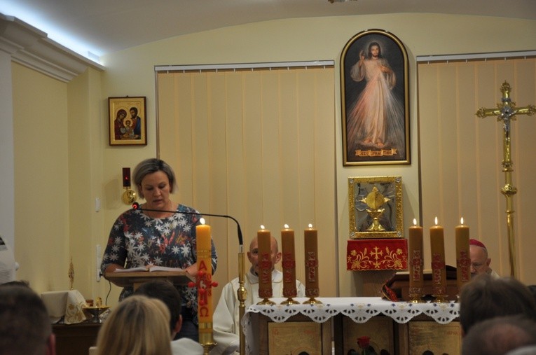 Poświęcenie kaplicy w Domu Miłosierdzia