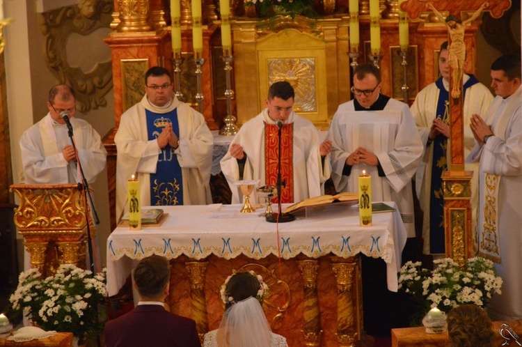 Sakrament malżeństwa Wojciecha i Agnieszki Budniak