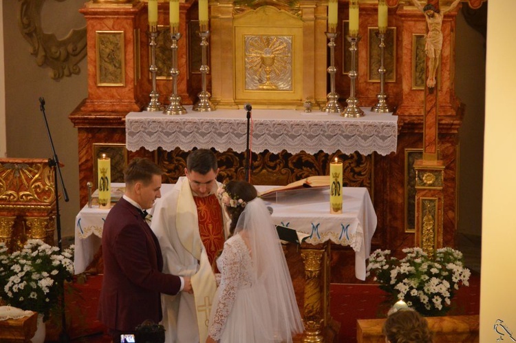 Sakrament malżeństwa Wojciecha i Agnieszki Budniak