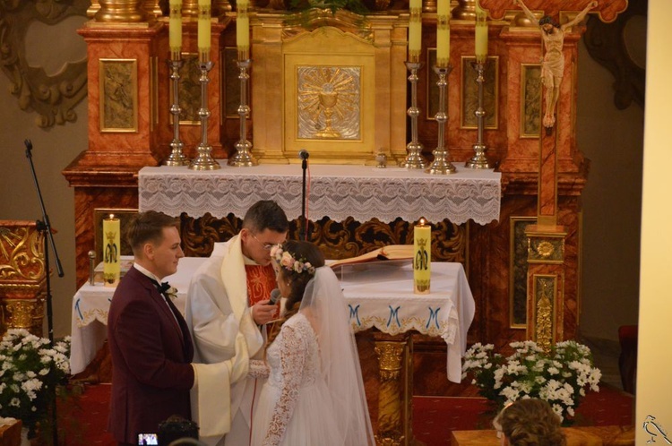 Sakrament malżeństwa Wojciecha i Agnieszki Budniak