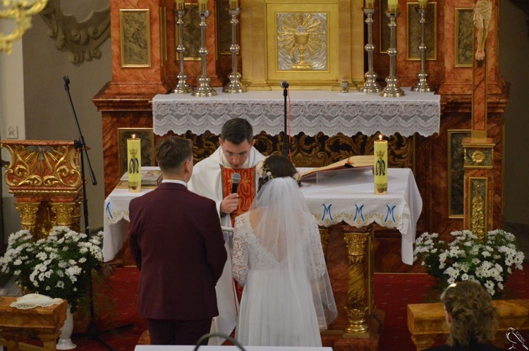 Sakrament malżeństwa Wojciecha i Agnieszki Budniak