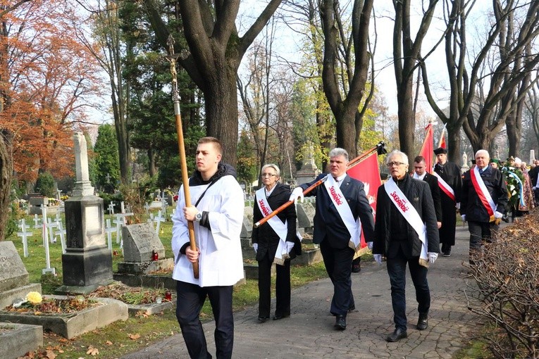 Pogrzeb prof. Jerzego Wyrozumskiego