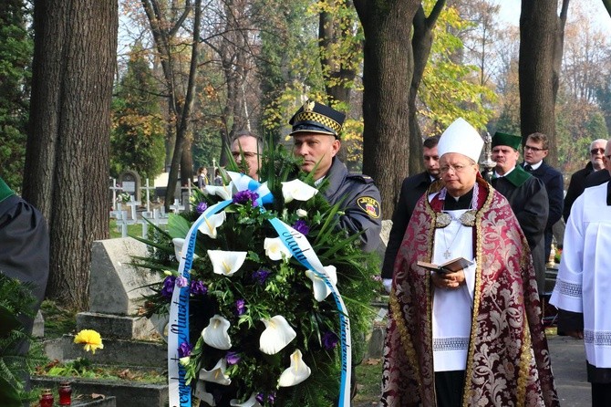 Pogrzeb prof. Jerzego Wyrozumskiego