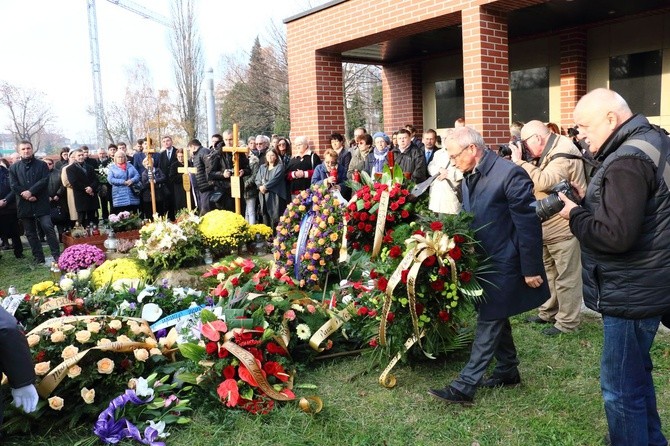 Pogrzeb prof. Jerzego Wyrozumskiego