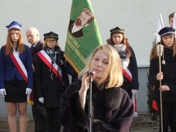 Odsłonięcie pomnika dr. Antoniego Troczewskiego