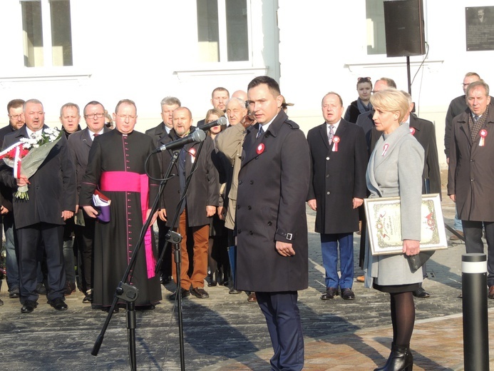 Odsłonięcie pomnika dr. Antoniego Troczewskiego