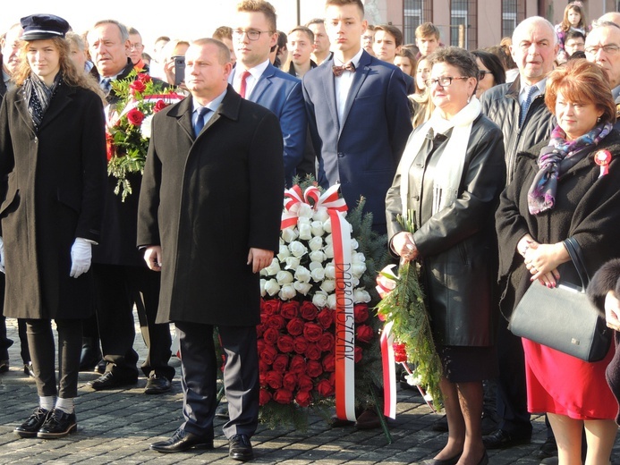 Odsłonięcie pomnika dr. Antoniego Troczewskiego