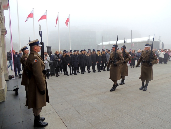 Odsłonięcie pomnika dr. Antoniego Troczewskiego