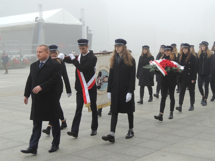 Odsłonięcie pomnika dr. Antoniego Troczewskiego