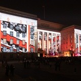 Patriotyczna iluminacja Sejmu Ślaskiego