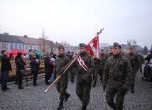 W wydarzeniu wzięła udział kompania honorowa sochaczewskiego dywizjonu